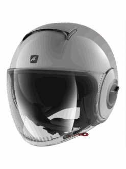 Shark Shark Nano Blank Gun Zilver S05 Jethelm