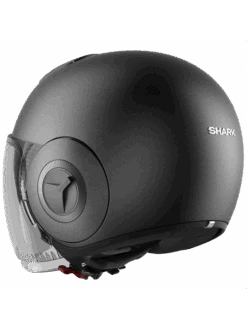 Shark Shark Nano Blank Mat Gun Metaal A06 Jethelm -Shark Helm Korting shark shark nano blank mat gun metal mat a06 2