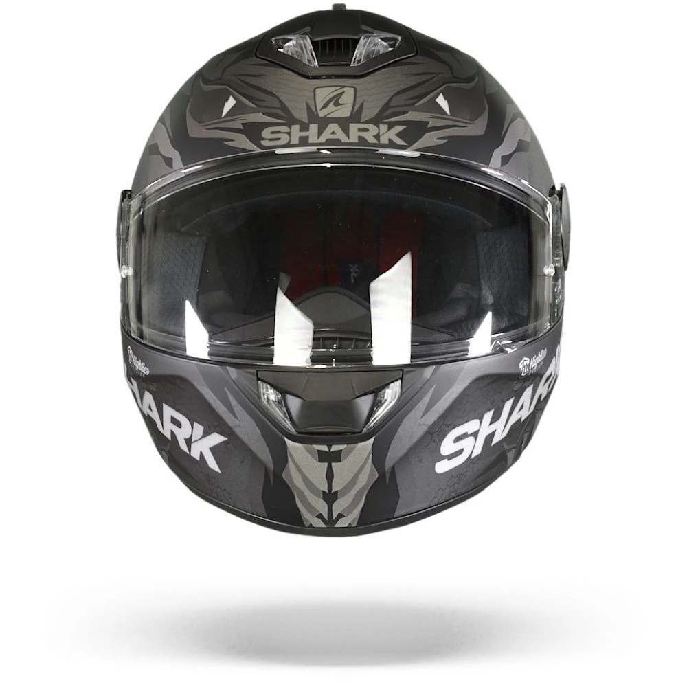 Shark Skwal 2 Iker Lecuona Mat Zwart Antraciet Zilver KAS Integraalhelm 3 Shark Skwal 2 Iker Lecuona Mat Zwart Antraciet Zilver KAS Integraalhelm - Afbeelding 3