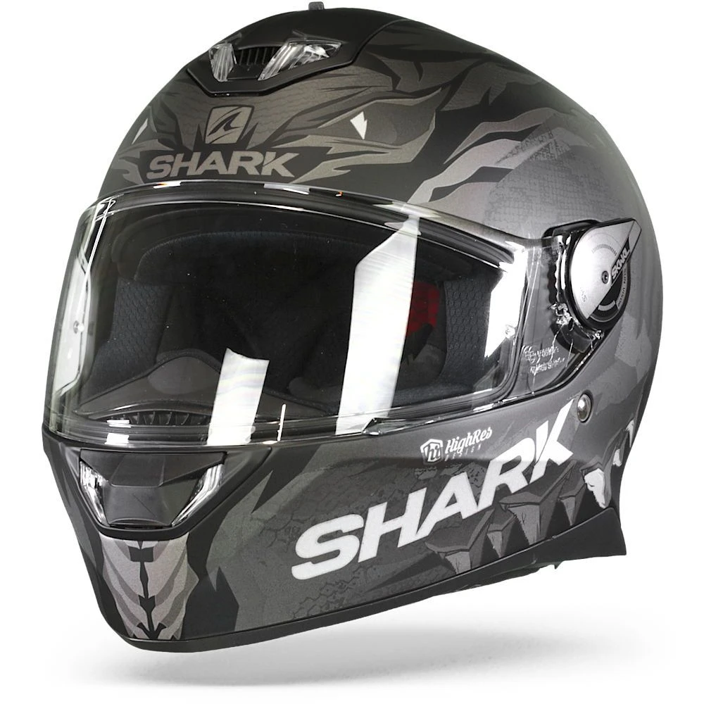 Shark Skwal 2 Iker Lecuona Mat Zwart Antraciet Zilver KAS Integraalhelm 2 Shark Skwal 2 Iker Lecuona Mat Zwart Antraciet Zilver KAS Integraalhelm - Afbeelding 2