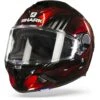 Shark Spartan GT Bcl. Micr. Replikan Zwart Chrom Rood KUR Integraalhelm