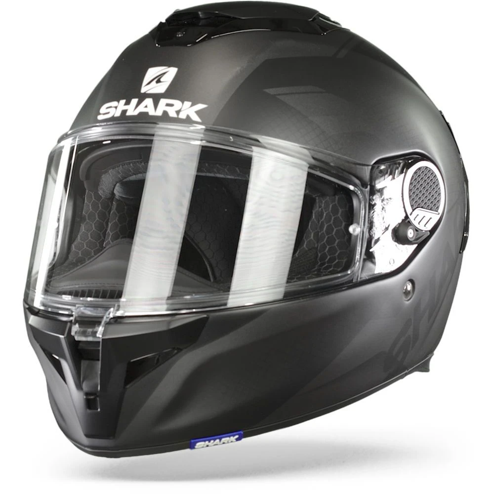 Shark Spartan GT Blank Mat Bcl. Micr. Zwart Antraciet Anthracite KAA Integraalhelm 2 Shark Spartan GT Blank Mat Bcl. Micr. Zwart Antraciet Anthracite KAA Integraalhelm - Afbeelding 2