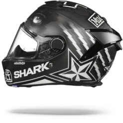 Shark Spartan GT Carbon Roodding Mat Carbon Wit Antraciet DWA Integraalhelm -Shark Helm Korting shark spartan gt carbon redding mat carbon white anthracite dwa.11