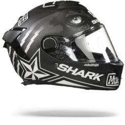 Shark Spartan GT Carbon Roodding Mat Carbon Wit Antraciet DWA Integraalhelm -Shark Helm Korting shark spartan gt carbon redding mat carbon white anthracite dwa.29