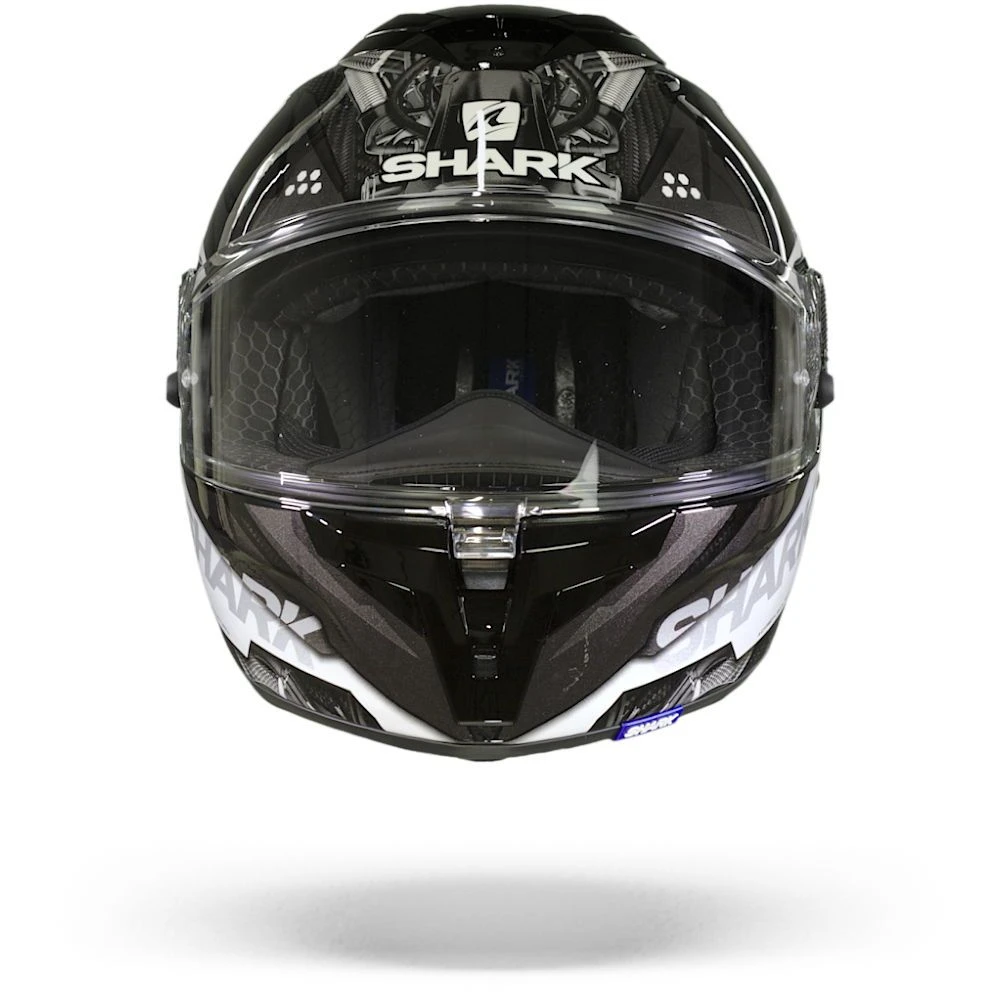 Shark Spartan GT Carbon Urikan Carbon Antraciet Wit DAW Integraalhelm 4 Shark Spartan GT Carbon Urikan Carbon Antraciet Wit DAW Integraalhelm - Afbeelding 4