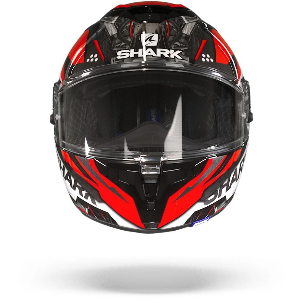 Shark Spartan GT Carbon Urikan Carbon Rood Wit DRW Integraalhelm 2 Shark Spartan GT Carbon Urikan Carbon Rood Wit DRW Integraalhelm - Afbeelding 2