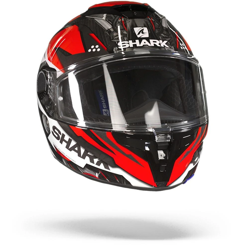Shark Spartan GT Carbon Urikan Carbon Rood Wit DRW Integraalhelm 1 Shark Spartan GT Carbon Urikan Carbon Rood Wit DRW Integraalhelm