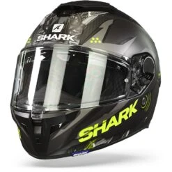 Shark Spartan GT Carbon Urikan Mat Carbon Antraciet Geel DAY Integraalhelm -Shark Helm Korting shark spartan gt carbon urikan mat carbon anthracite yellow day frontpage