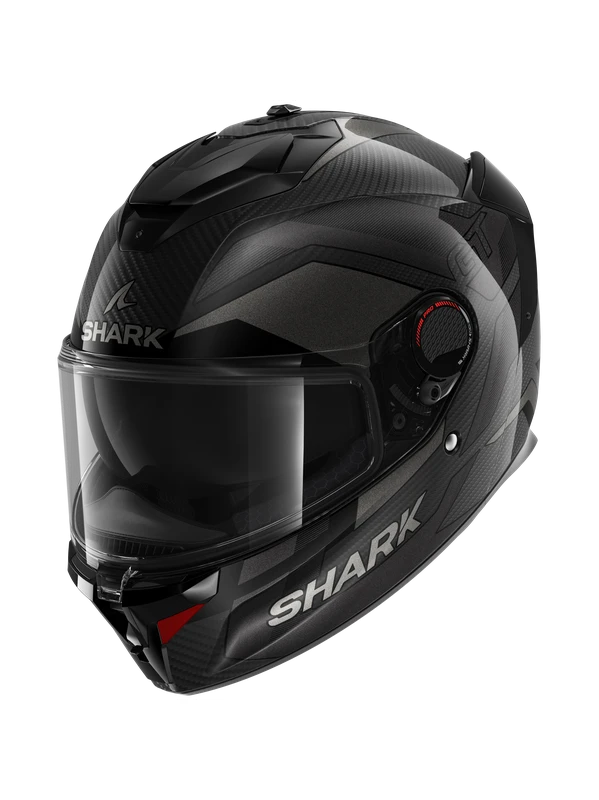 Shark Spartan GT Pro Ritmo Carbon Carbon Antraciet Chrom DAU Integraalhelm 1 Shark Spartan GT Pro Ritmo Carbon Carbon Antraciet Chrom DAU Integraalhelm