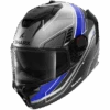 Shark Spartan GT Pro Toryan Mat Antraciet Blauw Zwart ABK Integraalhelm