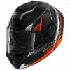 Shark Spartan RS Byhron Mat Zwart Oranje Chrome KOU Integraalhelm