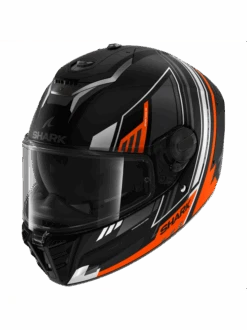 Shark Spartan RS Byhron Mat Zwart Oranje Chrome KOU Integraalhelm