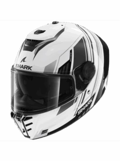 Shark Spartan RS Byhron Wit Zwart Chrom WKU Integraalhelm 5 Shark Spartan RS Byhron Wit Zwart Chrom WKU Integraalhelm -Shark Helm Korting shark spartan rs byhron white black chrom wku 1