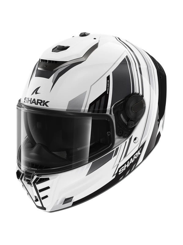 Shark Spartan RS Byhron Wit Zwart Chrom WKU Integraalhelm 3 Shark Spartan RS Byhron Wit Zwart Chrom WKU Integraalhelm - Afbeelding 3