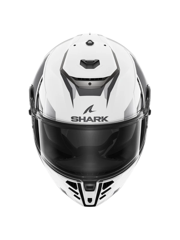 Shark Spartan RS Byhron Wit Zwart Chrom WKU Integraalhelm 2 Shark Spartan RS Byhron Wit Zwart Chrom WKU Integraalhelm - Afbeelding 2