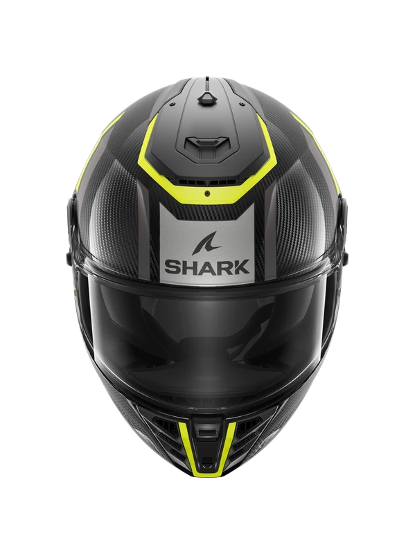 Shark Spartan RS Carbon Shawn Carbon Geel Antraciet DYA Integraalhelm 1 Shark Spartan RS Carbon Shawn Carbon Geel Antraciet DYA Integraalhelm
