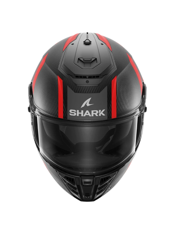 Shark Spartan RS Carbon Shawn Mat Carbon Antraciet Rood DAR Integraalhelm 2 Shark Spartan RS Carbon Shawn Mat Carbon Antraciet Rood DAR Integraalhelm - Afbeelding 2