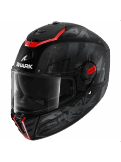 Shark Spartan RS Stingrey Mat Zwart Antraciet Rood KAR Integraalhelm 5 Shark Spartan RS Stingrey Mat Zwart Antraciet Rood KAR Integraalhelm -Shark Helm Korting shark spartan rs stingrey mat black anthracite red kar 1