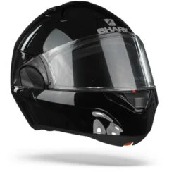 Shark Evo ES BLK Blank Zwart Systeemhelm -Shark Helm Korting shark evo es blank black blk.33 1