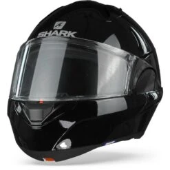 Shark Evo ES BLK Blank Zwart Systeemhelm