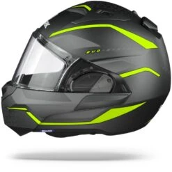 Shark Evo ES Yari AYS Mat Antraciet Geel Zilver Systeemhelm 8 Shark Evo ES Yari AYS Mat Antraciet Geel Zilver Systeemhelm -Shark Helm Korting shark evo es yari matt anthracite yellow silver.10 1