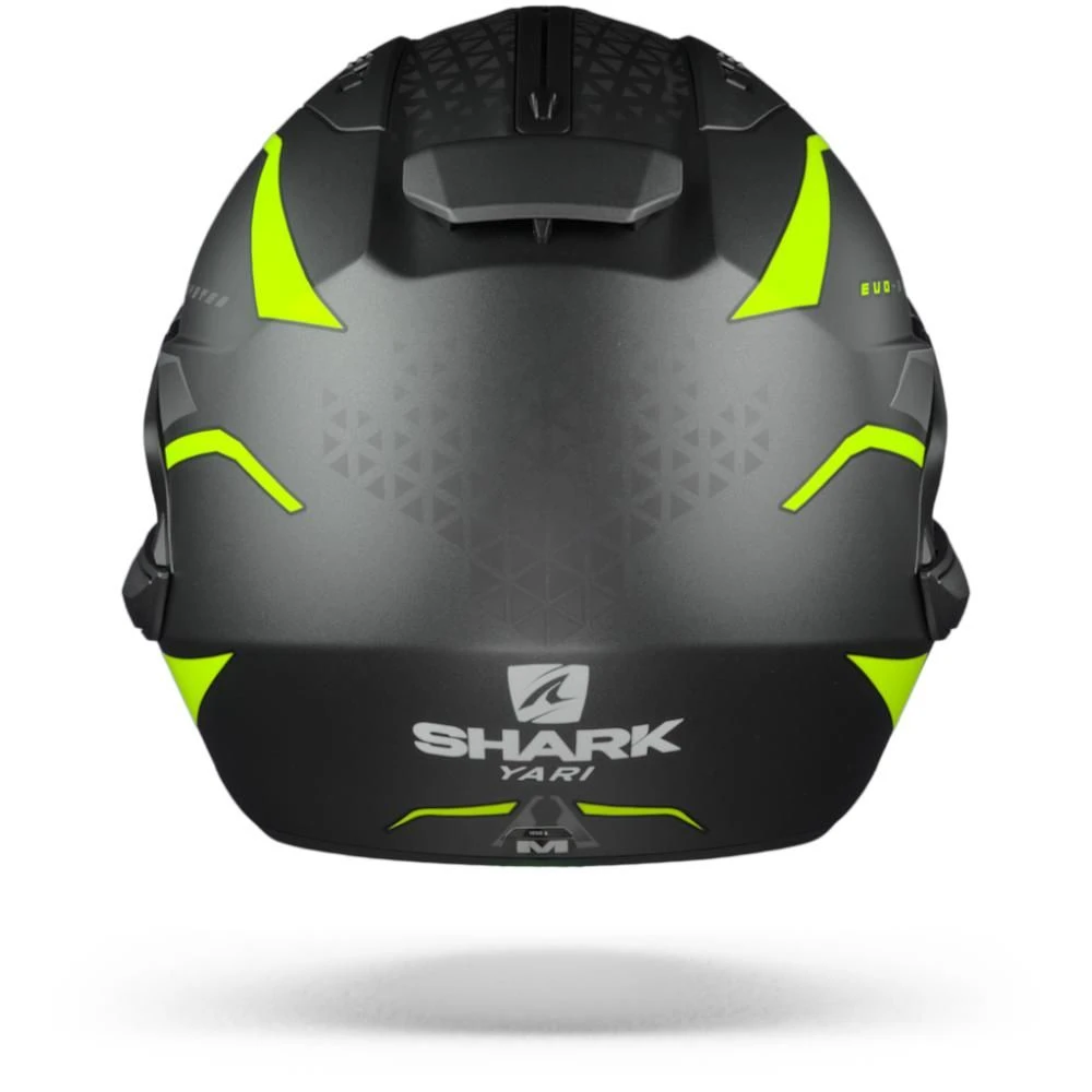 Shark Evo ES Yari AYS Mat Antraciet Geel Zilver Systeemhelm 1 Shark Evo ES Yari AYS Mat Antraciet Geel Zilver Systeemhelm