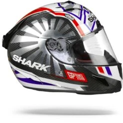Shark Race-R Pro Carbon Zarco GP France 2019 Carbon Chrome Rood DUR Integraalhelm -Shark Helm Korting shark racerprocarbon zarco gpfrance019.29 1