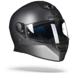 Shark Skwal 2 Blank AMA Mat Antraciet Integraalhelm 7 Shark Skwal 2 Blank AMA Mat Antraciet Integraalhelm -Shark Helm Korting shark skwal 2 blank mat ama anthracite.33 1