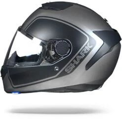 Shark Spartan 1.2 Priona AKA Mat Antraciet Zwart Antraciet Integraalhelm -Shark Helm Korting shark spartan 1.2 priona matte antracite aka.10 1