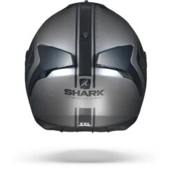 Shark Spartan 1.2 Priona AKA Mat Antraciet Zwart Antraciet Integraalhelm -Shark Helm Korting shark spartan 1.2 priona matte antracite aka.19 1