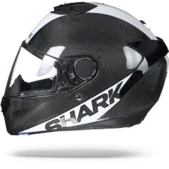Shark Spartan Carbon 1.2 Skin Carbon DWS Wit Zilver Integraalhelm 7 Shark Spartan Carbon 1.2 Skin Carbon DWS Wit Zilver Integraalhelm -Shark Helm Korting shark spartan carbon skin dws silver white.10 1