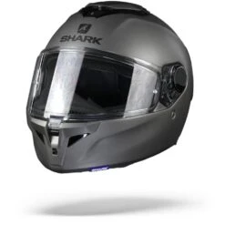 Shark Spartan GT AMA Blank Mat Antraciet Integraalhelm -Shark Helm Korting shark spartan gt blank matt anthracite.04 1