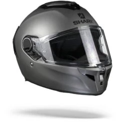Shark Spartan GT AMA Blank Mat Antraciet Integraalhelm -Shark Helm Korting shark spartan gt blank matt anthracite.33 1