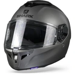 Shark Spartan GT AMA Blank Mat Antraciet Integraalhelm -Shark Helm Korting shark spartan gt blank matt anthracite frontpage