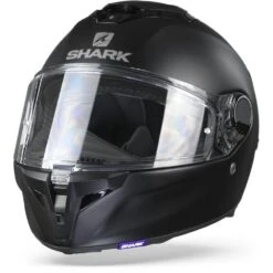 Shark Spartan GT KMA Mat Zwart Integraalhelm 7 Shark Spartan GT KMA Mat Zwart Integraalhelm -Shark Helm Korting shark spartan gt blank matt black frontpage