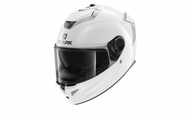 Shark Spartan GT Bcl. Micr. Glossy White W01