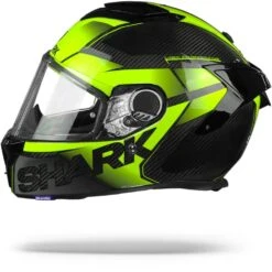 Shark Spartan GT Carbon Shestter DYY Carbon Geel Geel Integraalhelm -Shark Helm Korting shark spartan gt carbon shestter carbon yellow yellow.10 1