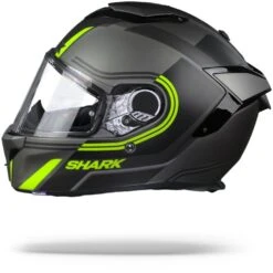 Shark Spartan GT Tracker AKY Mat Antraciet Zwart Geel Integraalhelm -Shark Helm Korting shark spartan gt tracker matt anthracite black yellow.10 1