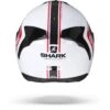 Shark Spartan 1.2 Priona WKR Wit Zwart Rood Integraalhelm