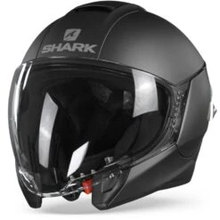 Shark Citycruiser AMA Blank Mat Antraciet Jethelm -Shark Helm Korting sharkcitycruiserblankama frontpage