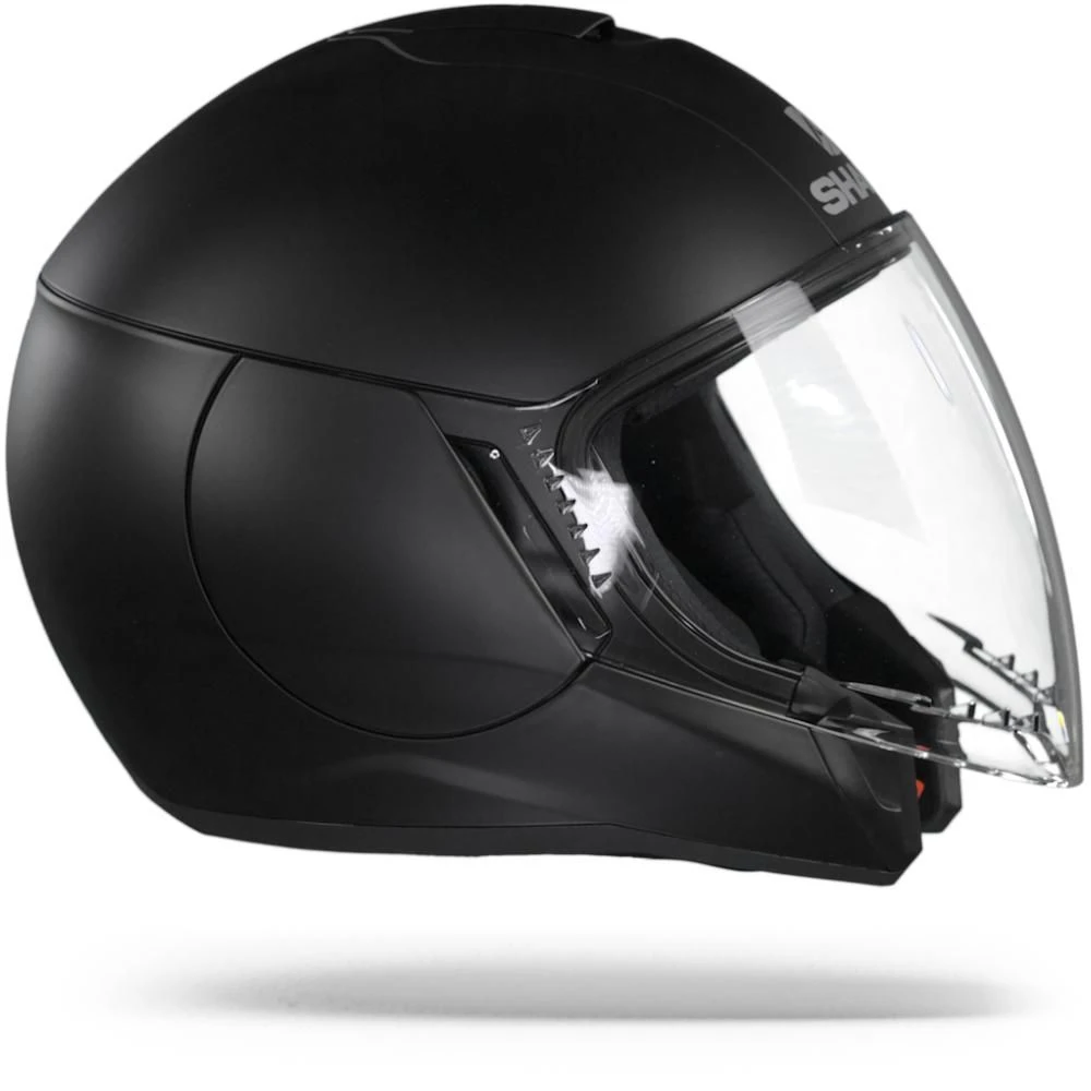 Shark Citycruiser KMA Blank Mat Zwart Jethelm 1 Shark Citycruiser KMA Blank Mat Zwart Jethelm