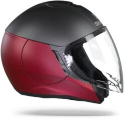 Shark Citycruiser RAR Dual Blank Mat Rood Antraciet Rood Jethelm