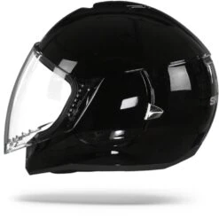 Shark Citycruiser BLK Blank Zwart Jethelm 10 Shark Citycruiser BLK Blank Zwart Jethelm -Shark Helm Korting sharkcitycuiserblankblk.11