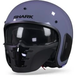 Shark S-Drak 2 Blank Nardo Grijs Jethelm -Shark Helm Korting sharks drak2s01greynardo frontpage
