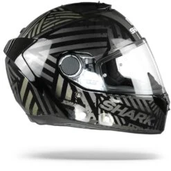 Shark Spartan 1.2 Kobrak Zwart Antraciet Antraciet KAA Integraalhelm -Shark Helm Korting sharkspartan1.2kobrakkaa.29 1