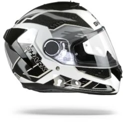 Shark Spartan 1.2 Antheon Wit Zilver Zwart WSK Integraalhelm -Shark Helm Korting sharkspartanantheonwsk.29 1