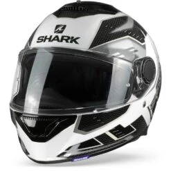 Shark Spartan 1.2 Antheon Wit Zilver Zwart WSK Integraalhelm