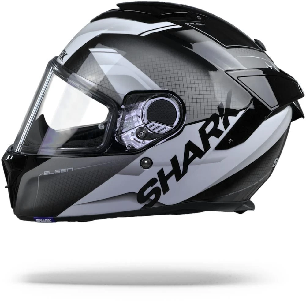 Shark Spartan GT Elgen KAW Zwart Antraciet Wit Integraalhelm 6 Shark Spartan GT Elgen KAW Zwart Antraciet Wit Integraalhelm - Afbeelding 6