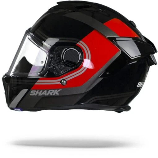 Shark Spartan GT Tracker KRS Zwart Rood Zilver Integraalhelm -Shark Helm Korting sharkspartangttrackerkrs.11