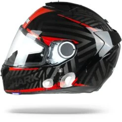 Shark Spartan 1.2 Kobrak Zwart Rood Rood KRR Integraalhelm -Shark Helm Korting sharkspartankobrakkar.10 1